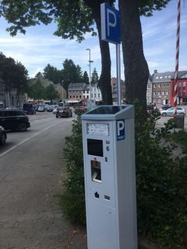 Neue Parkautomaten in Eupen