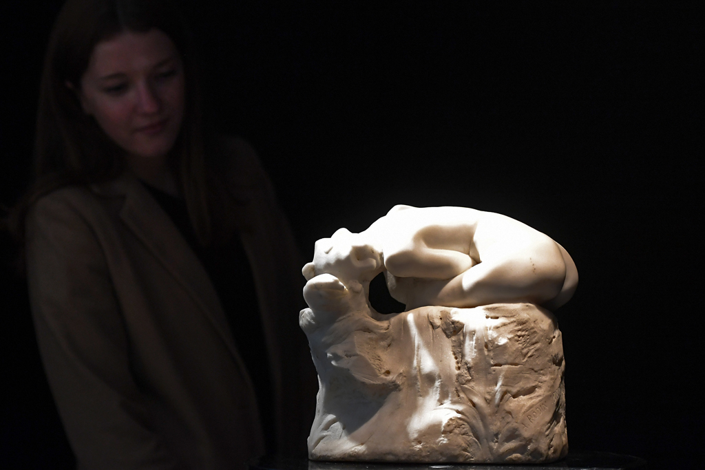 Abbildung der Prinzessin Andromeda: Skulptur von Auguste Rodin