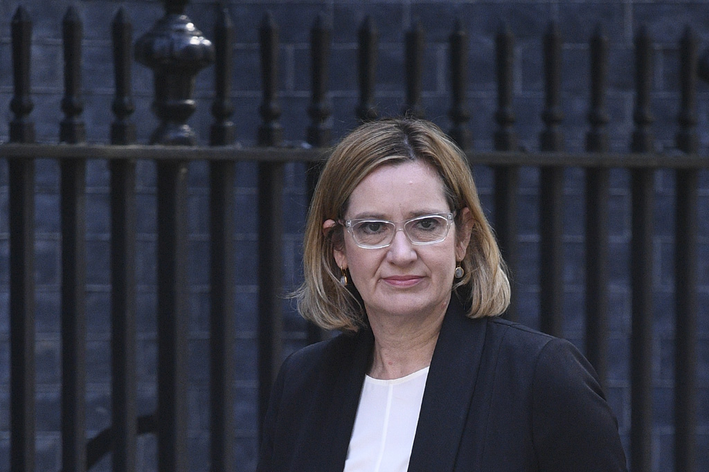 Die britische Innenministerin Amber Rudd