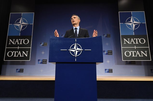 Nato-Generalsekretär Jens Stoltenberg im Nato-Hauptsitz in Brüssel (Archivbild)