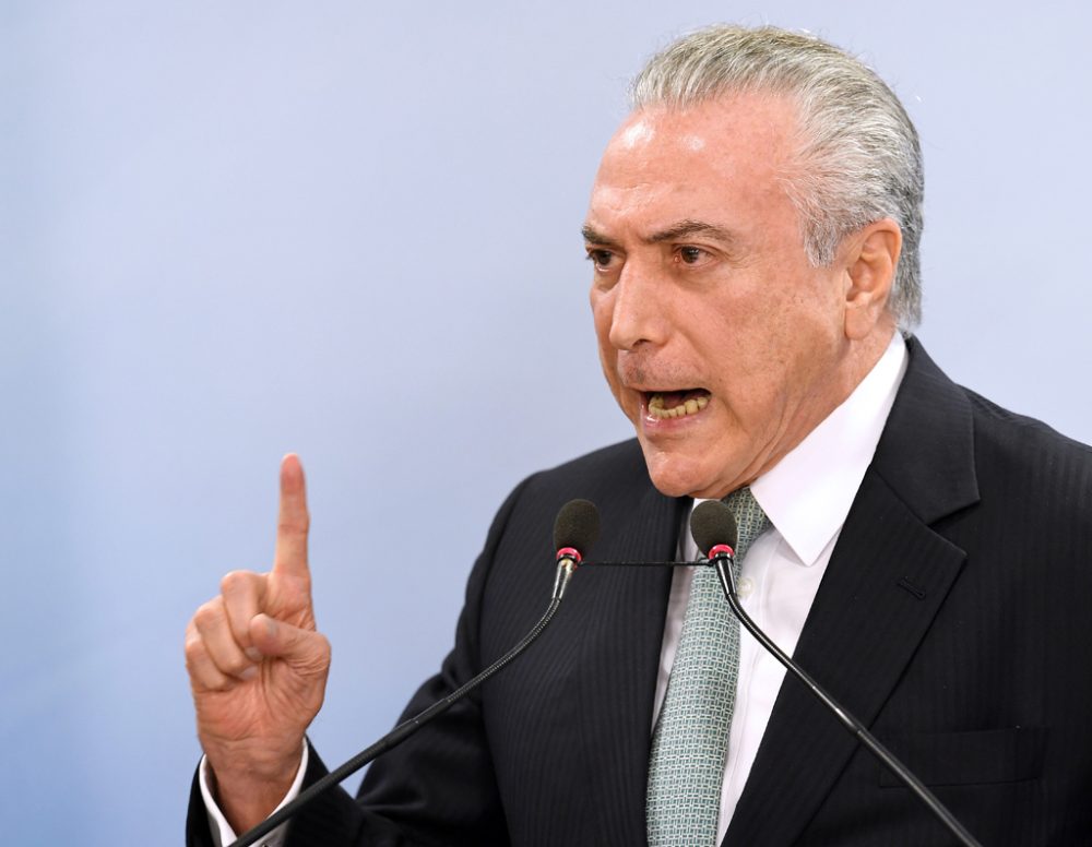 Der brasilianische Präsident Michel Temer