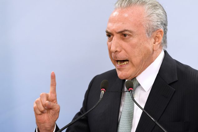 Der brasilianische Präsident Michel Temer