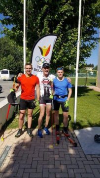 Thierry Langer im portugiesischen Trainingslager für die Olympischen Winterspiele 2018