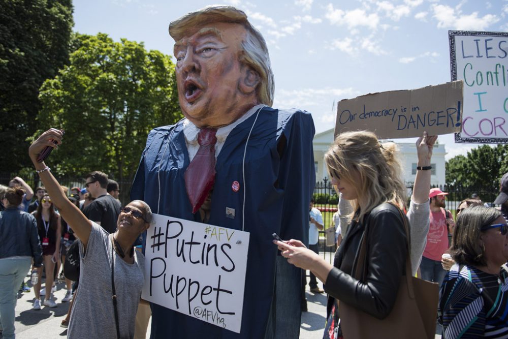 Protest vor dem Weißen Haus