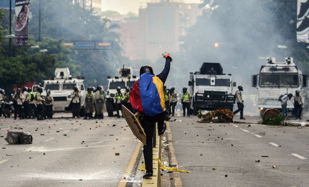 Die Proteste in Venezuela halten an