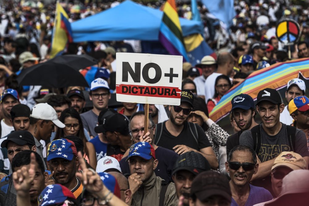 Proteste gegen Regierung am 15. Mai in Caracas