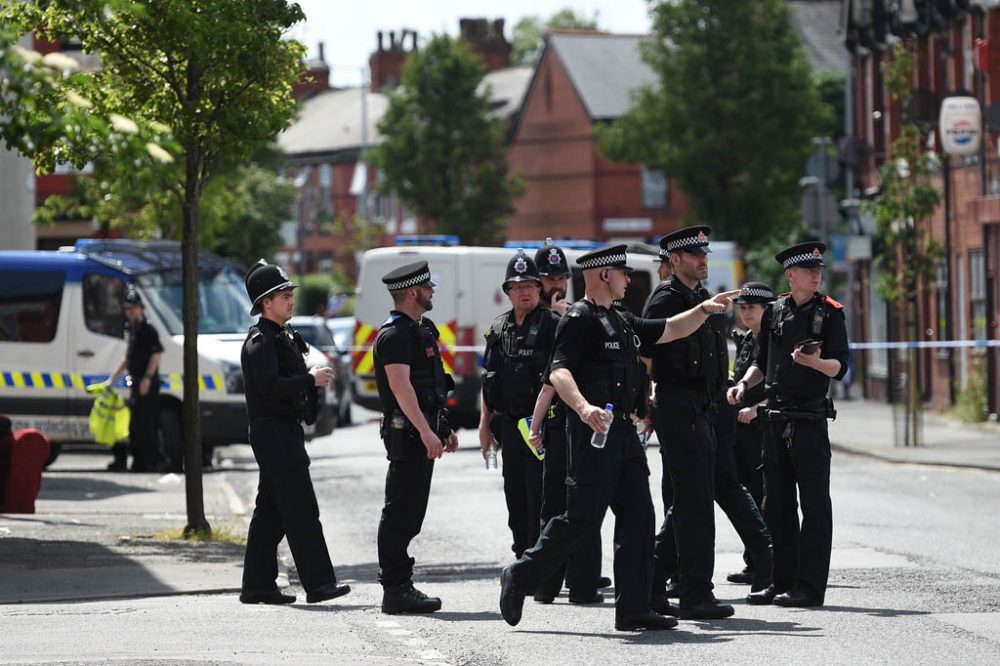 Polizei in Manchester