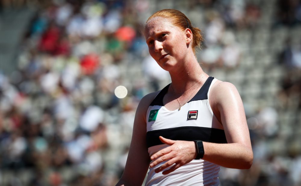 Alison Van Uytvanck in Roland Garros ausgeschieden (1.6.2017)