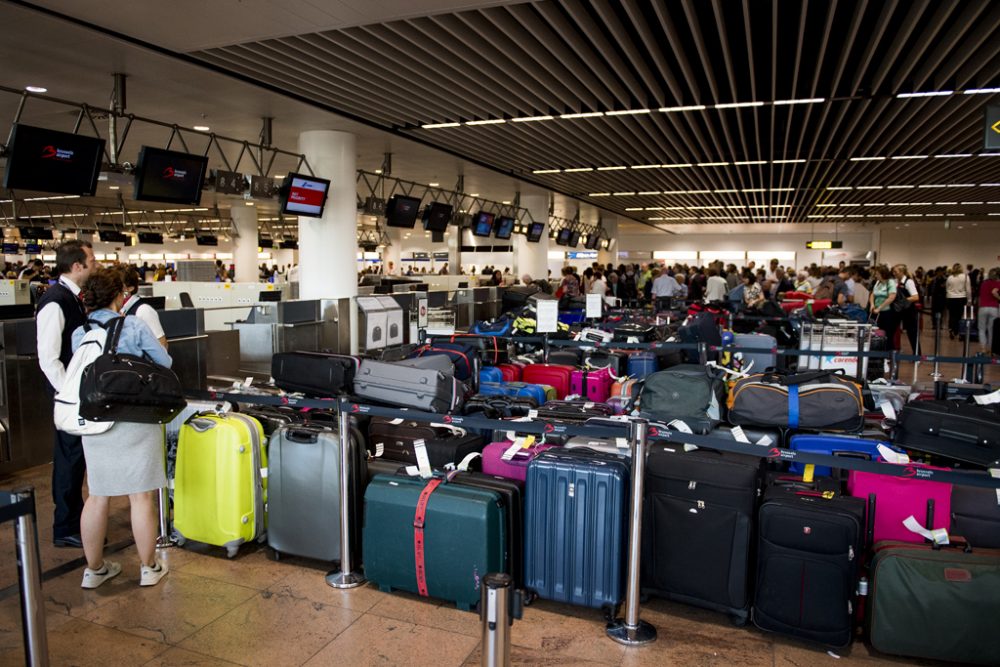 Probleme am Brüsseler Flughafen in Zaventem nach einer Strompanne