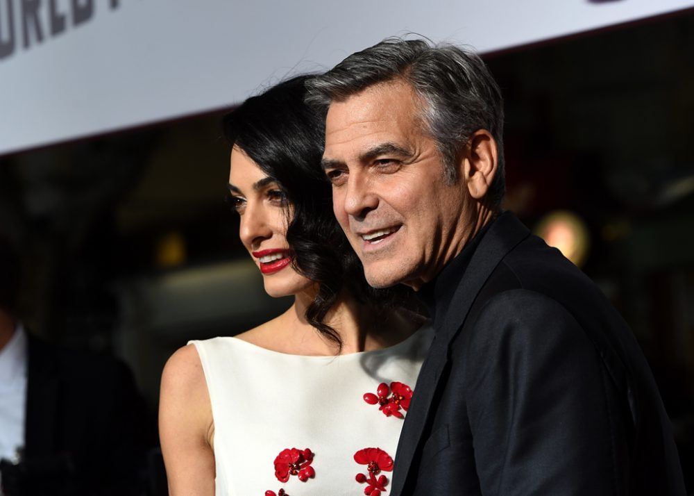 Amal and George Clooney