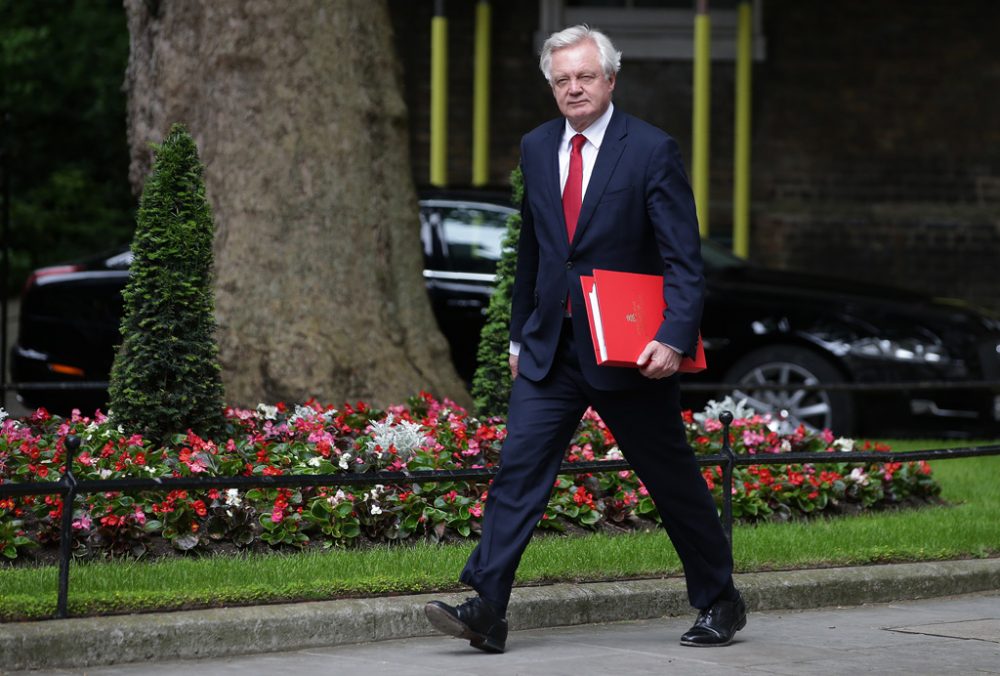 Der britische Brexit-Minister David Davis