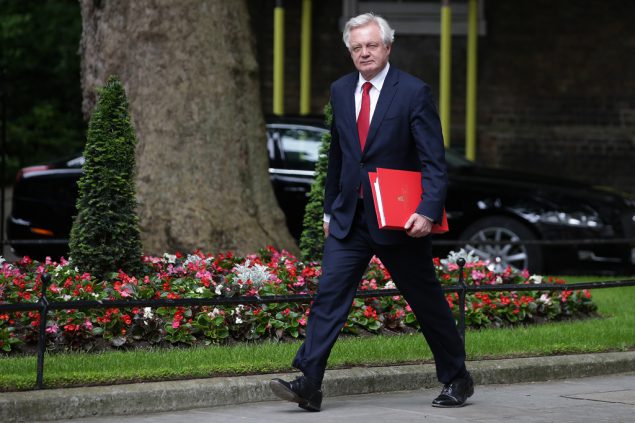 Der britische Brexit-Minister David Davis
