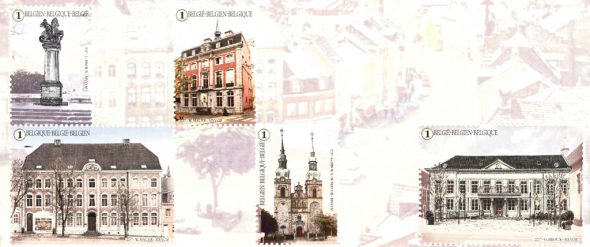 Neue Briefmarkenserie zu Eupen