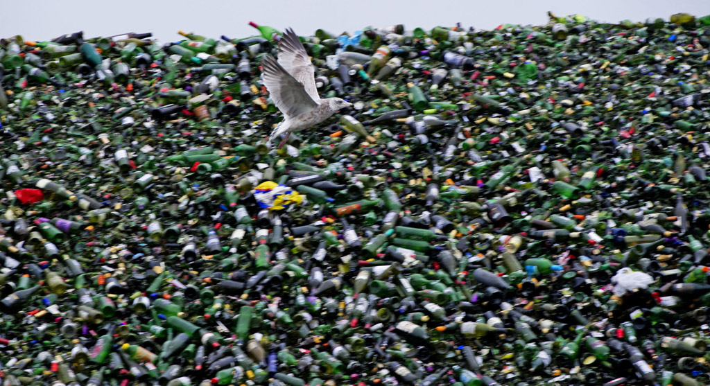 2016 in Belgien 733.000 Tonnen Glas recycelt