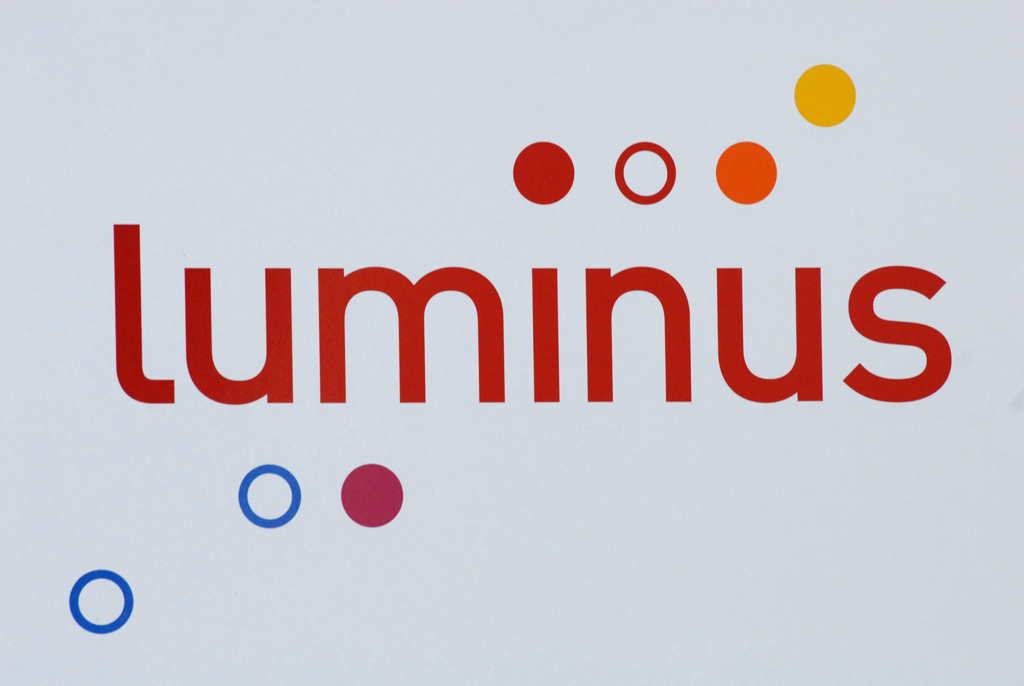 Luminus-Logo in Hasselt (13.9.2007)