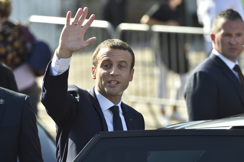 Der französische Präsident Emmanuel Macron