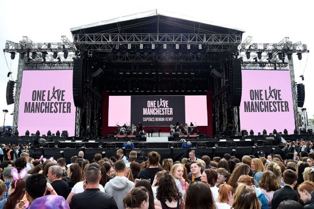 Benefizkonzert "One Love Manchester"