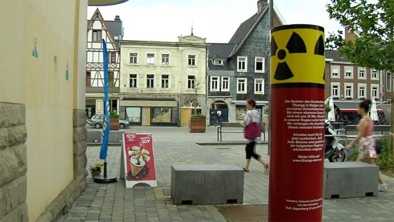 Tihange: Protest-Säule jetzt auch in Eupen