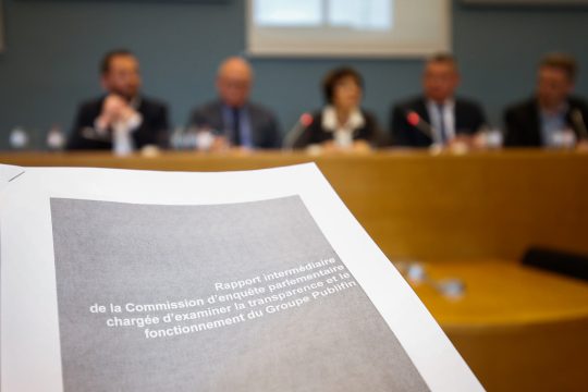 Der Untersuchungssauschuss zum Publifin-Skandal tagte am Dienstag zum letzten Mal