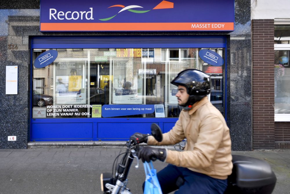 Record-Bank-Filiale in Antwerpen