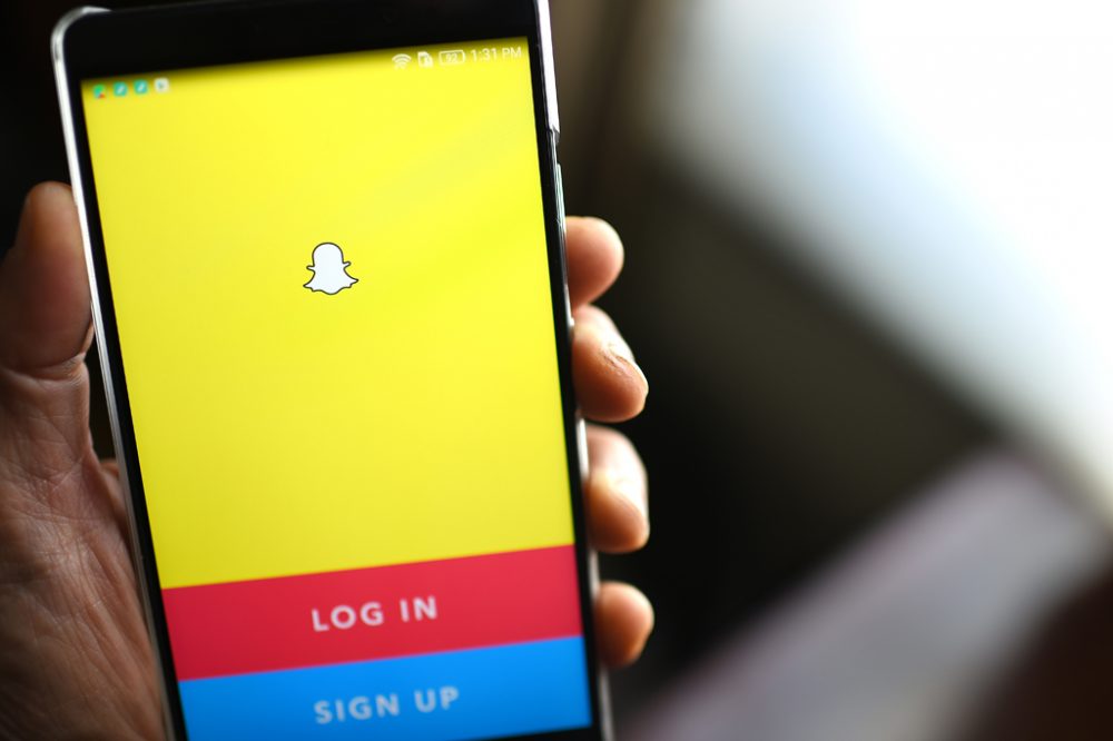 Die App Snapchat ist bei Jugendlichen beliebt