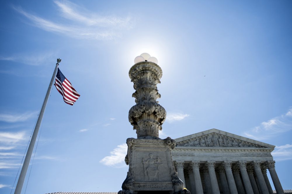 Der Supreme Court in Washington (Archivbild: Brendan Smialowski/AFP)