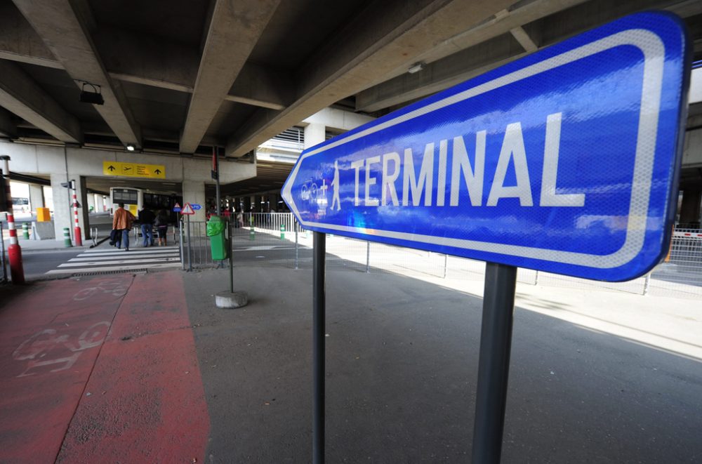 Terminal am Flughafen in Zaventem