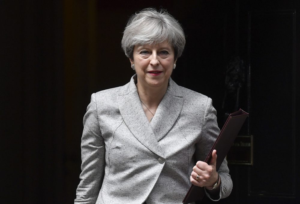 Die britische Premierministerin Theresa May