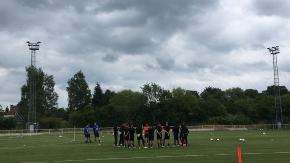 Trainingsauftakt bei der AS Eupen