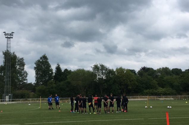 Trainingsauftakt bei der AS Eupen