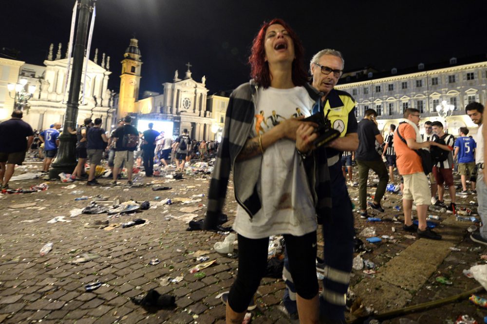 Champions League: Mindestens 1.000 Verletzte nach Massenpanik bei Public Viewing