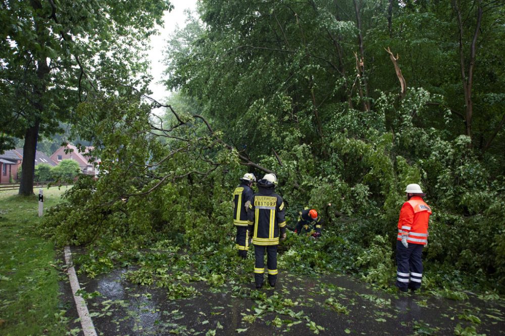 Unwetter in Ebstorf