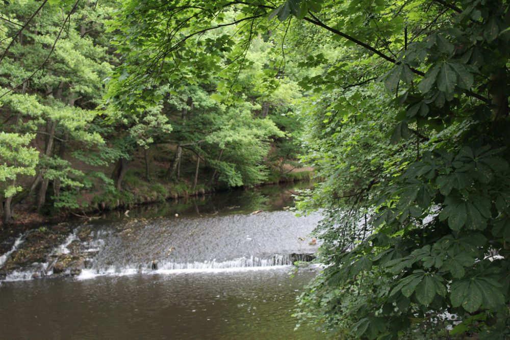 Flüsschen "Weser" in Eupen