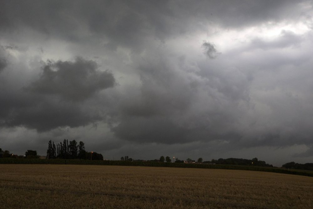 Wolken und Regen