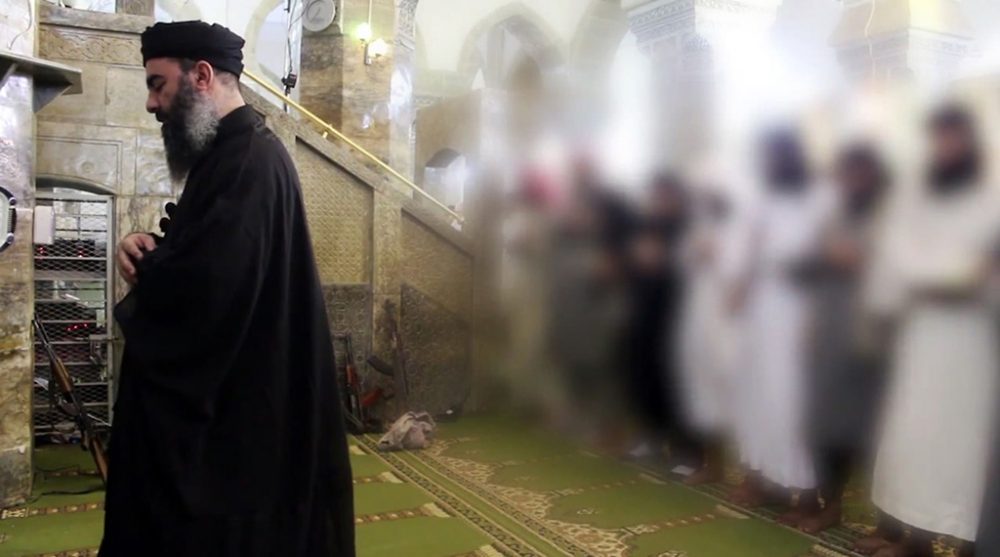 Der Anführer der Terrormiliz Islamischer Staat, Abu Bakr al-Baghdadi im Juli 2014