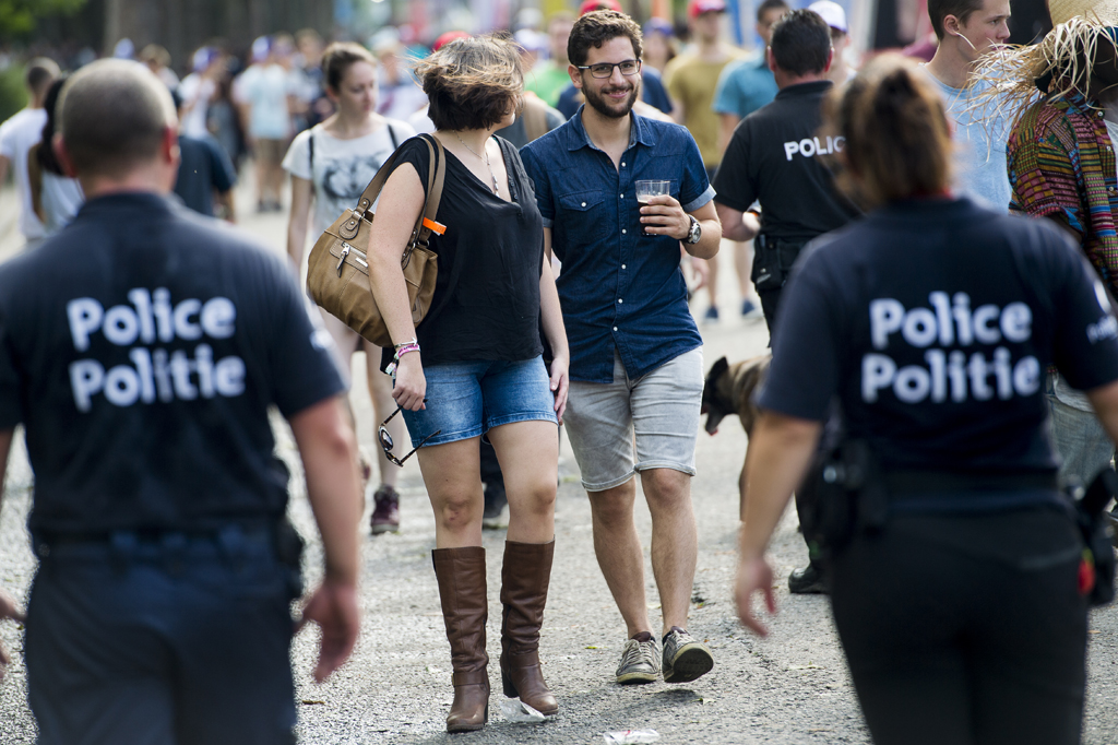 Das Lütticher Musikfestival Les Ardentes fand unter erhöhten Sicherheitsvorkehrungen statt