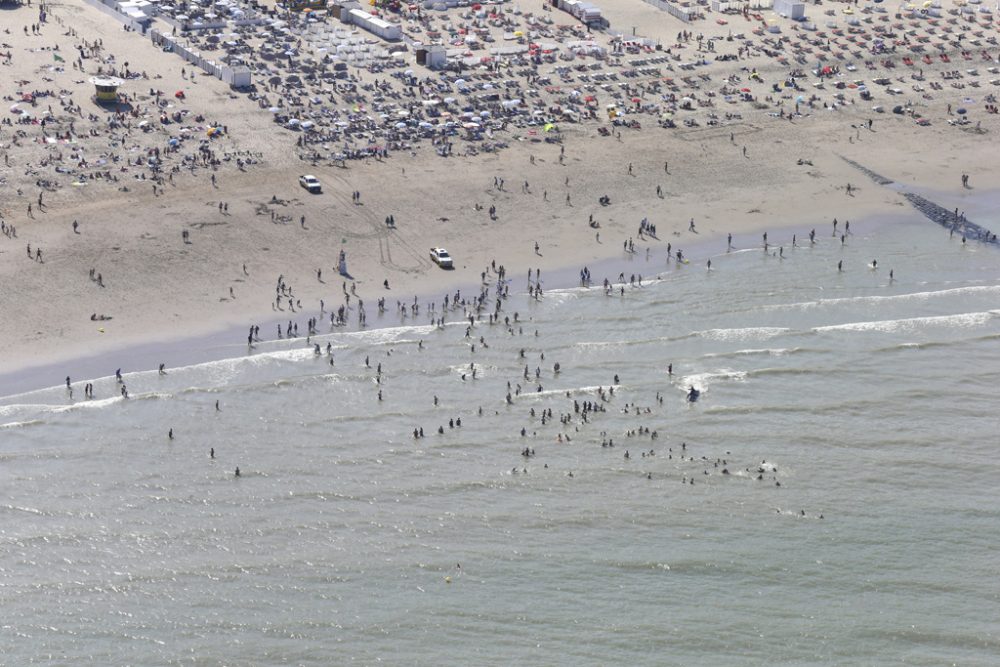 Der Strand von De Panne