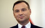 Polens Präsident Andrzej Duda (Archivbild: Eric Lalmand/Belga)