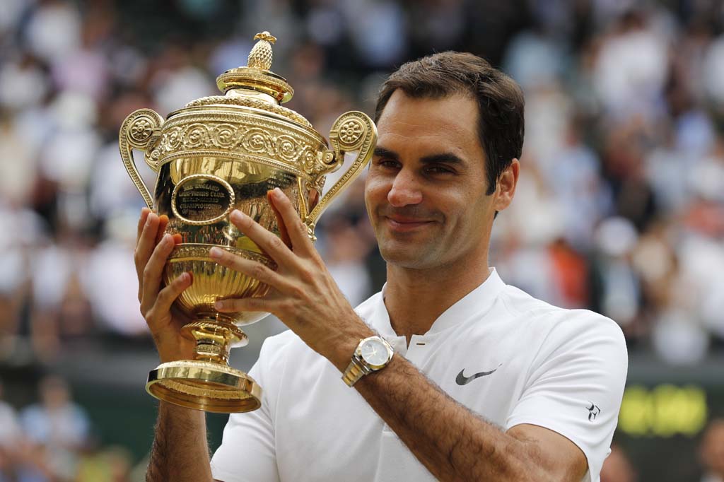 Roger Federer gewinnt zum achten Mal das Tennisturnier von Wimbledon