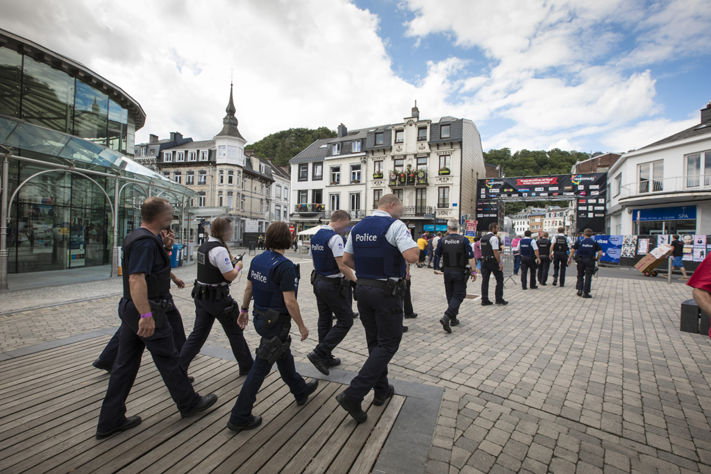 Für die Polizei verliefen die Festivaltage in Spa sehr ruhig