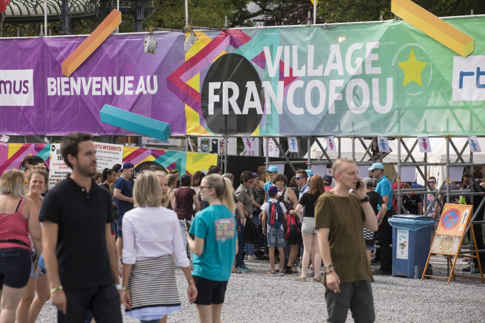 Francofolies de Spa (Bild vom 20.7.2017)