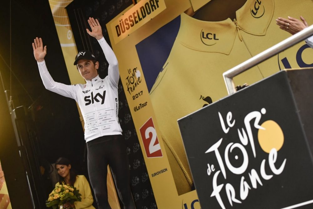 Geraint Thomas gewinnt um Auftakt