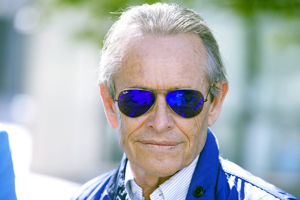 Rennfahrerlegende Jacky Ickx (Bild vom 21. April 2015)