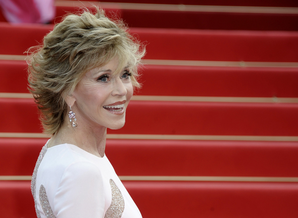 Die Hollywood-Größe Jane Fonda am 12.5.2011 in Cannes