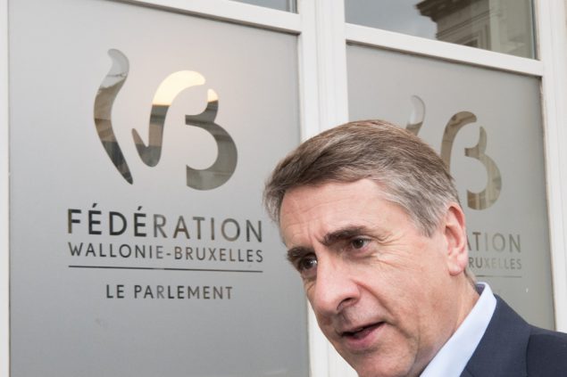 DéFI-Präsident Olivier Maingain am 28.6.2017 in Brüssel