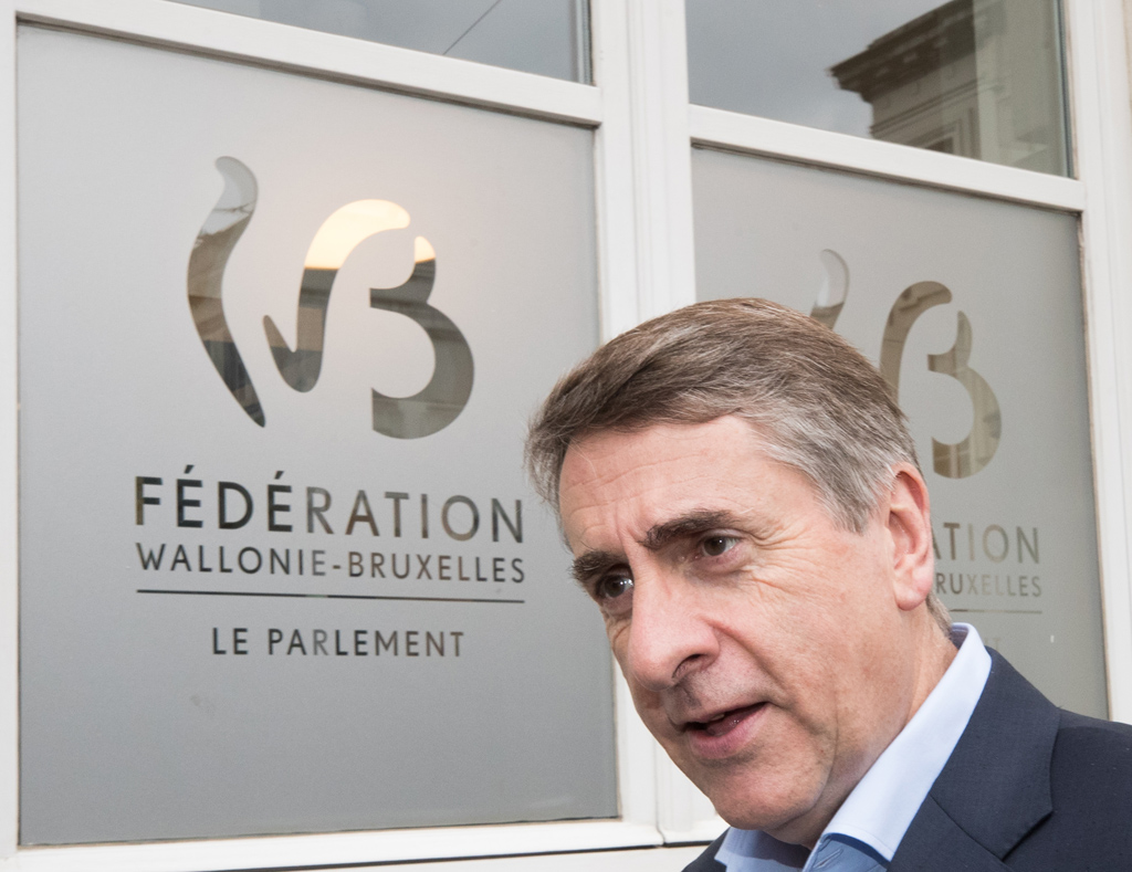 DéFI-Präsident Olivier Maingain am 28.6.2017 in Brüssel