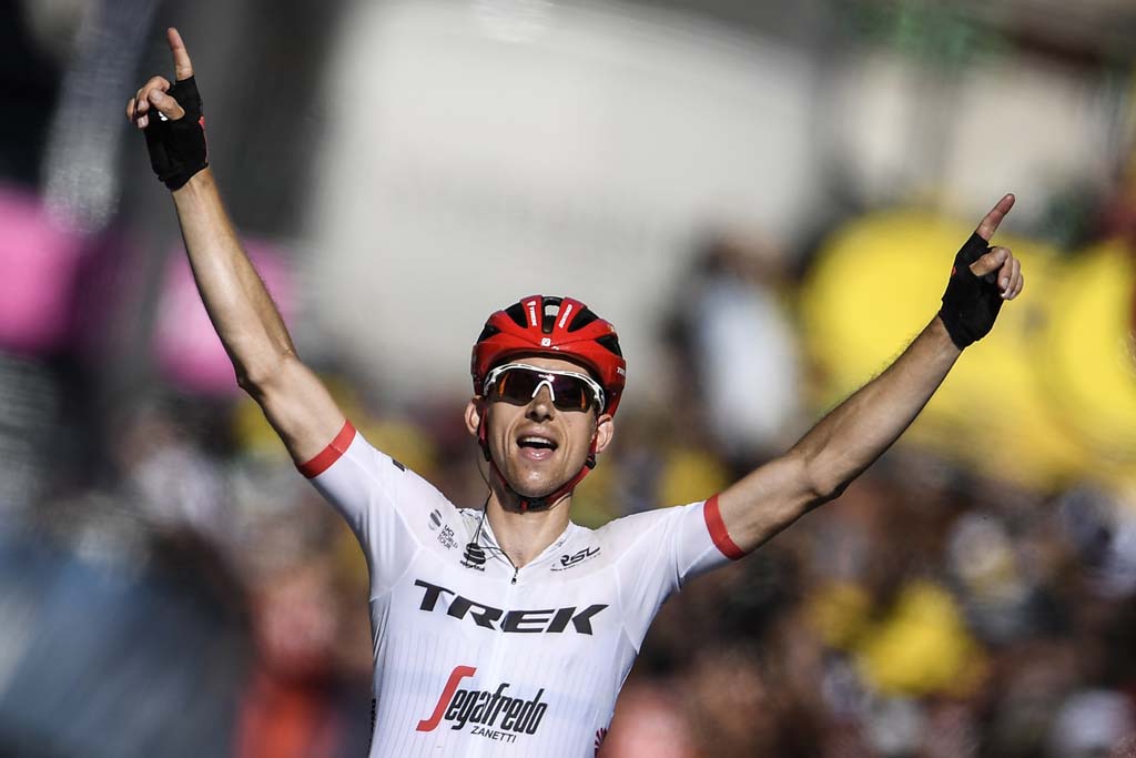 Der Niederländer Bauke Mollema gewinnt die 15. Etappe der Tour de France