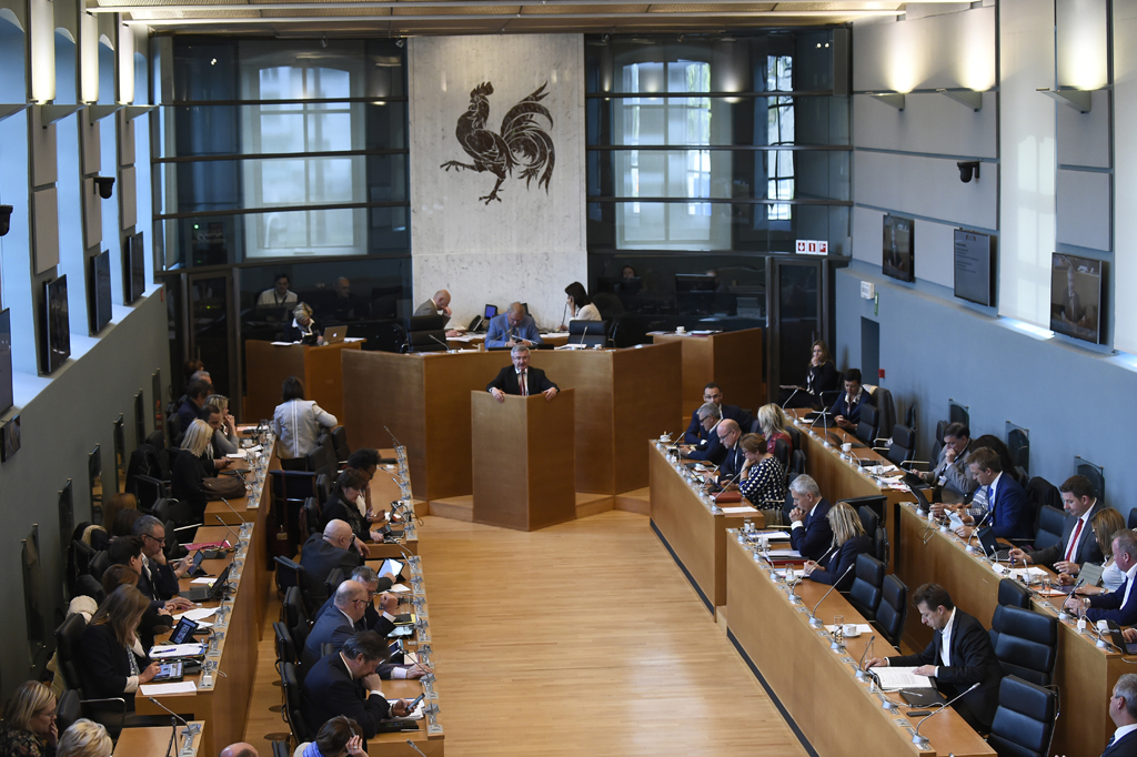 Plenarsaal des wallonischen Parlaments