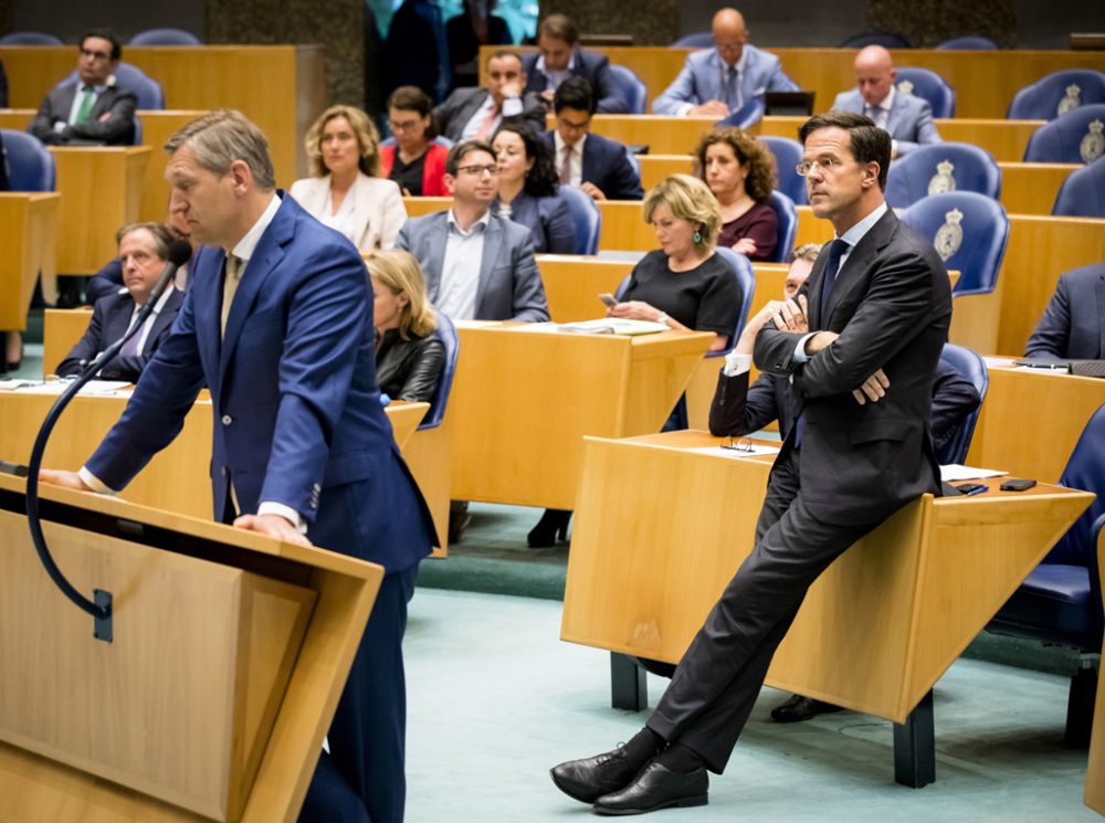 Das niederländische Parlament in Den Haag