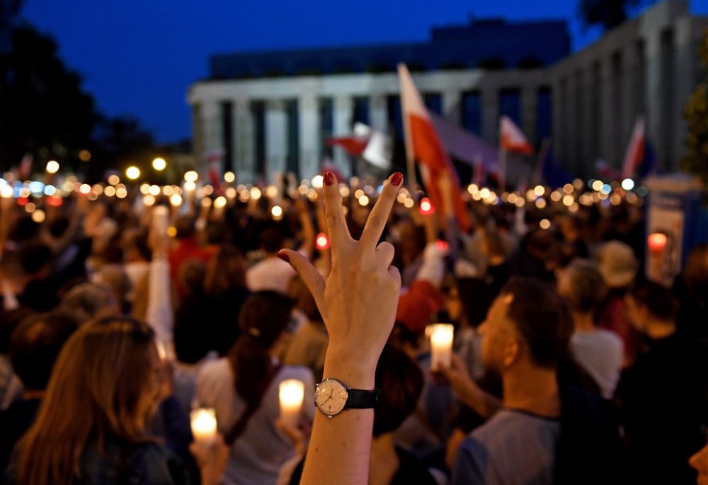 Wieder Tausende Polen gegen Justizreform auf der Straße